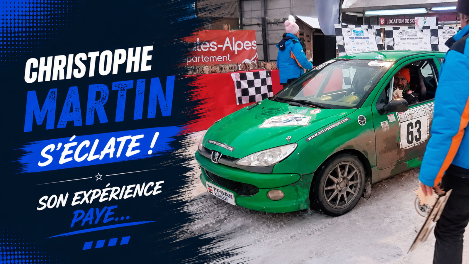 Christophe Martin s'éclate ! Son expérience fait la différence...